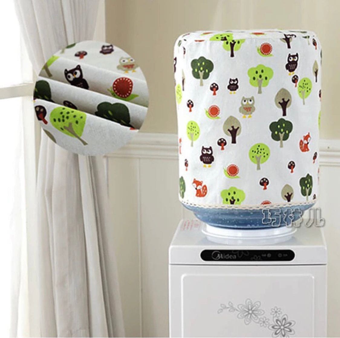 Water Dispenser Bottle Cover, Gallon Water Bottle Dust Poof Cloth, Gallon Cover For Home And Office