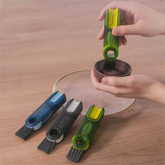 3 in 1 Bottle Mouth Cleaning Brush, Bottle Gap Cleaning Brush, Groove Cleaning Brush, Bottle Mouth Cleaning Brush, Multifunctional Bottle Gap Cleaner, Insulation Bottle Cup Cleaning Brush, Silicon Cup Cleaner Brush, Water Bottle Cleaning Brush