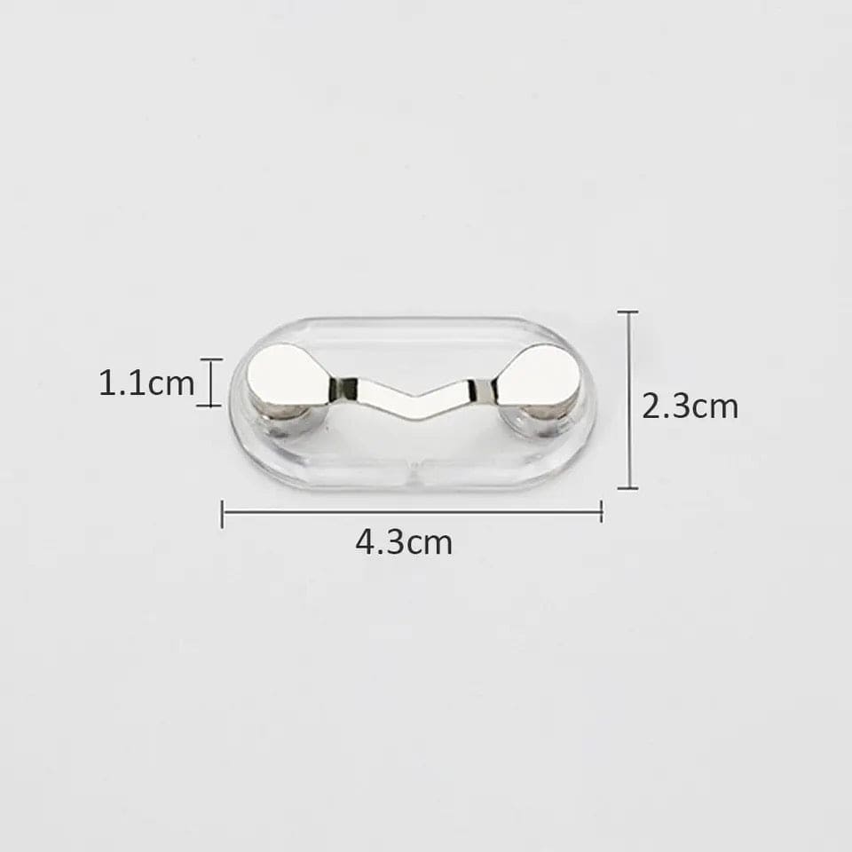 Magnetic Glass Holder, Multifunction Hang Eyeglass Holder, Portable Clothes Magnet Clip, Glasses Brooch Clips