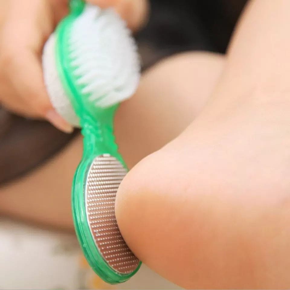 4 In 1 Foot Care Callus Brush, Grinding Feet Stone Scrubber, Feet Health Foot Tool