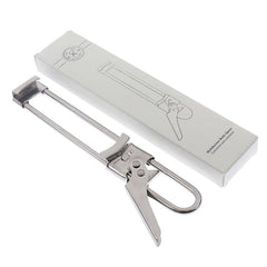 Multifunctional Bottle Cap Opener, Stainless Steel Jar Opener, Easy Opening Cap Tool, Adjustable Jar and Bottle Opener, Jar Lid Gripper