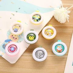 Baby Anti Mosquito Buckle, Plant Essential Oil Mosquito Clip, Toddler Flies Repellent Clips, Portable Mosquito Repellent Buckle For Outdoor, Waterproof Child Mosquito-proof Clamps, Cartoon Mosquito Repellent Button, Mosquito Repellent Clips For Household