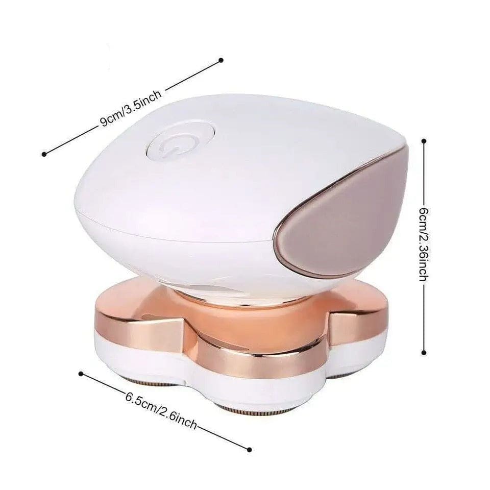 Multifunction Electric Shaver, Flawless Hair Remover for Women, Four Heads Electric Hair Remover, Painless Electric Shaver For Women, Women Electric Trimmer, Lady Electric Razor For Body, Painless Hair Removal Epilator