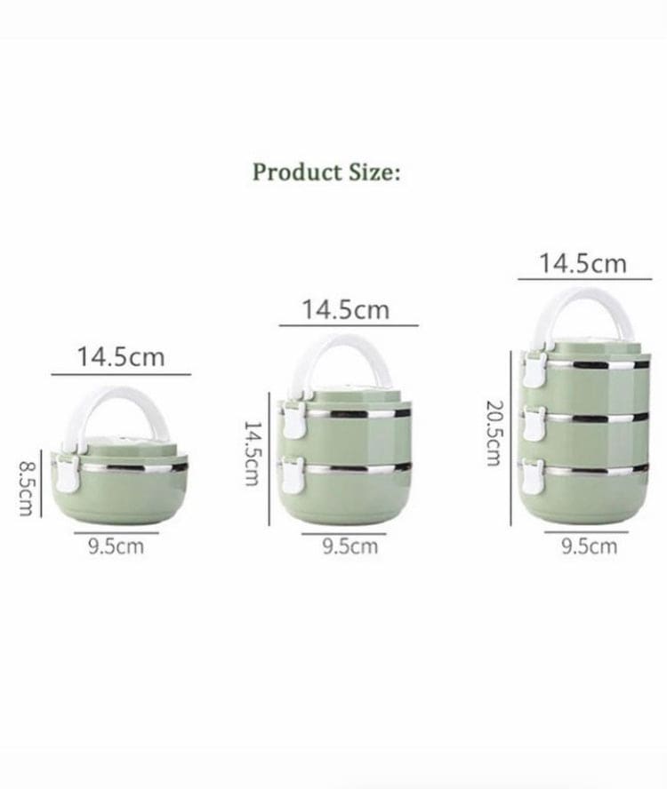 Stainless Steel Lunch Box, Eco Friendly Plastic Thermal Food Container, Stainless Steel Insulated Lunch Box, Bento Kitchen Food Container, Bento Box with Cover Sealed Lunch Box, Large Capacity Vacuum Insulation Boxes