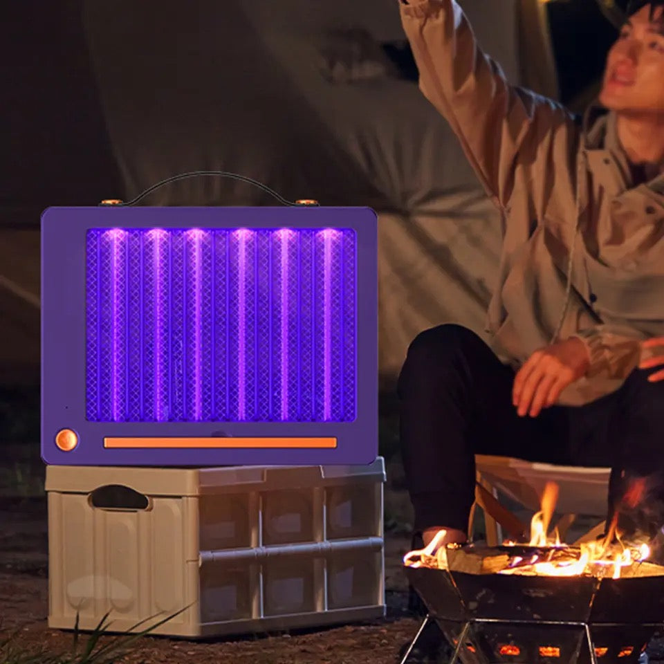 Wall Mounted Mosquito Killer Lamp, Electric Shock LED Insect Mosquito Trap, Insect Repellent Desk Lamp, Anti Mosquitoes Desktop Lamp, Portable Mosquito Insect Wave Bug Zapper, Outdoor Indoor LED Mosquito Eliminator