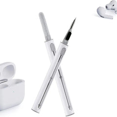 3 In 1 Earphone Cleaning Pen, Earbuds Case Cleaning Kit, Multifunctional Headphones Airphone Keyboard Cleaning Pen, Multipurpose 3 In 1 Cleaning Pen For Keyboard Camera AirPords Earbud