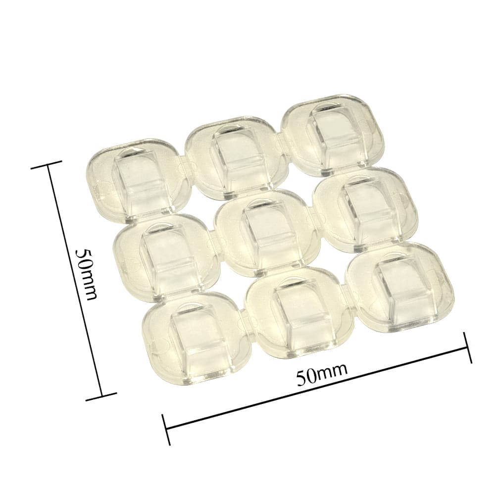 Set Of 9 Cable Organizer Clip, Wire Winder Holder, Earphone Mouse Cord Clip Protector, USB Cable Management Clip Wire Manager, Cord Organizer, Command Cord Bundler