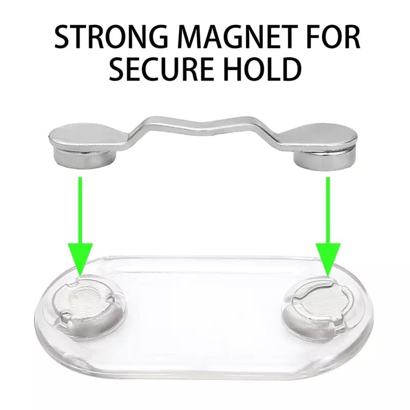 Magnetic Glass Holder, Multifunction Hang Eyeglass Holder, Portable Clothes Magnet Clip, Glasses Brooch Clips