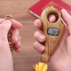 Rotating Prayer Beads With Digital Counter Portable Digital Finger Tasbeeh, Prayer Digital Tasbih For Meditation Relaxation, Portable Prayer Beads Counter