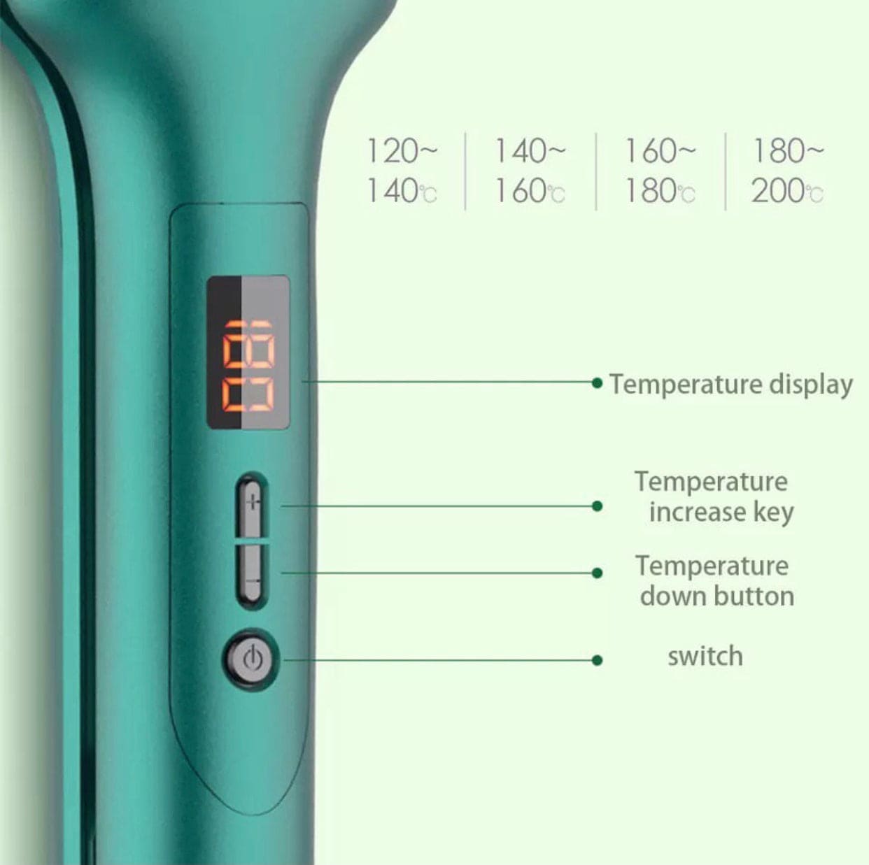 Professional Ceramic Fluffy Corn Curling Flat Iron, Fluffy Splint Professional Hair Straightener, Professional Volumizing Hair Crimping Iron
