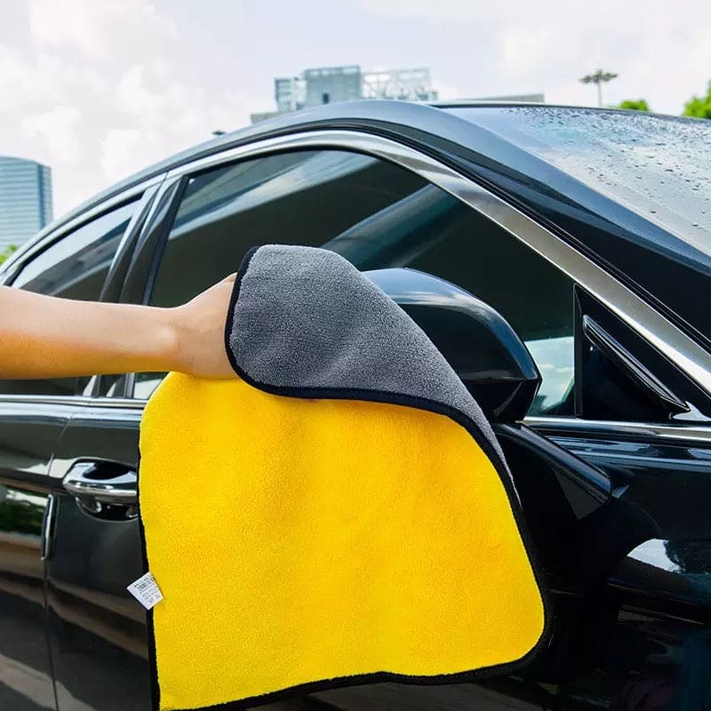 Set Of 3 Microfiber Car Cleaning Cloth, Car Care Cleaning Cloth Wash Towels, Microfiber Towel for Car Cleaning Wash,  Car Drying Cloth, Automobile Cleaning Towel,  Durable Microfiber Car Cleaning Accessory