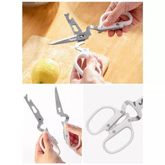 Multifunctional Portable Detachable Scissor, Stainless Steel Kitchen Scissor, Bone Fish Cutter Shears Bottle Opener, Nutcracker Useful Tool