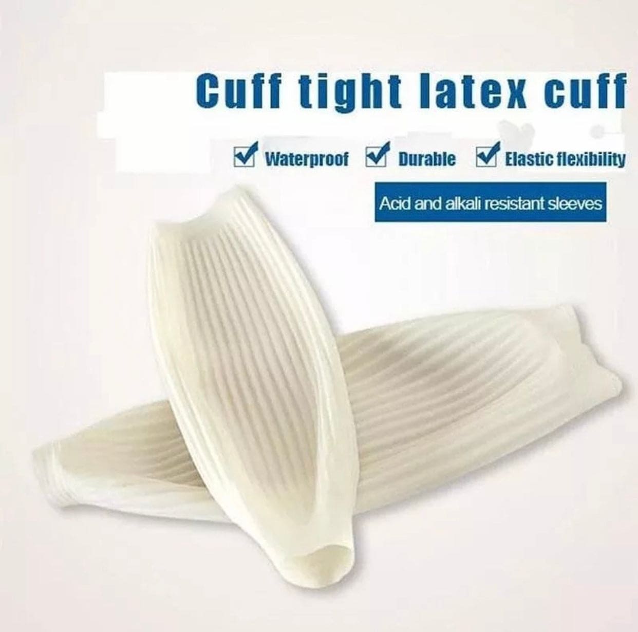 Washing Sleeves, Waterproof Latex Arm Sleeves Covers, Multi-Use Latex Resuable Sleeves, Durable Nonwoven Oversleeves