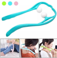 Pressure Point Body And Neck Massager, 2 Balls Neck Massager