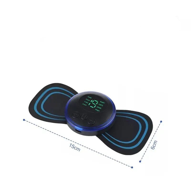 Mini Neck Massager Gel Pad, EMS Neck Massager, Smart Electric Neck Massager, EMS Neck Stretcher, Portable Neck Body Massager, Cervical Spine Massage Stickers, Electric Cervical Massager, Shocker Heating Relieve Pain Massager, Portable Neck EMS Massager