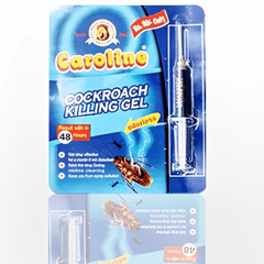 Caroline Cockroach Killing Gel, Anti Cockroach Killer Syringe, Medic Poison Gel Food Drug, Outdoor Indoor Syringe With Applicator, Cockroach Eliminator for Toilet Bedroom Kitchen
