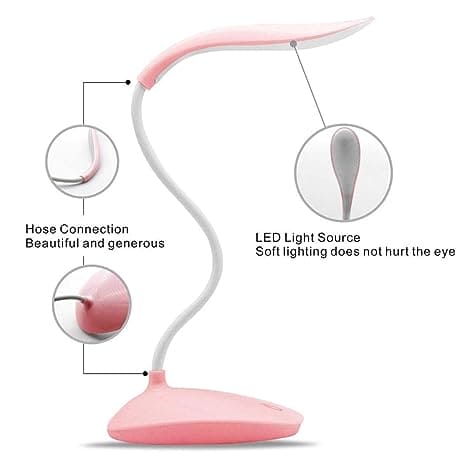 Bright Table Lamp, Foldable Portable LED Desk Lamp, Rechargeable Battery LED Stand Desk Lamp, Table Top Lanterns For Student Study, Reading Book Lights, LED Flexible Eye Protection Lights Table Lamp