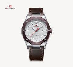 Naviforce - NF-9200-2 Stainless Steel Men's Watch - Brown