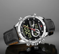 Naviforce - Dual Time Exclusive Collection NF-9208 - Black