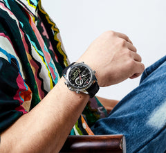 Naviforce - Dual Time Exclusive Collection NF-9208 - Black