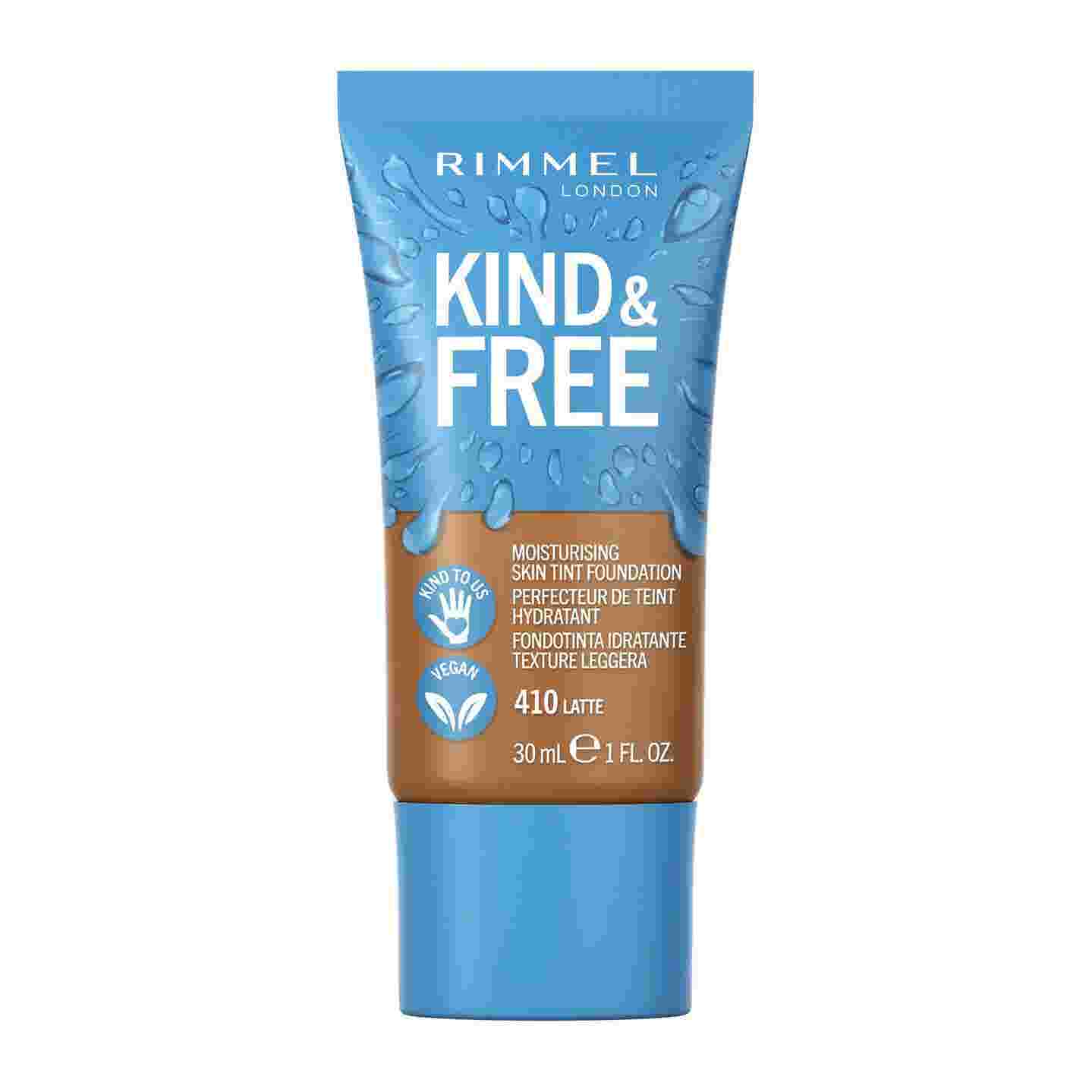 Rimmel London - Kind & Free Moisturising Skin Tint Foundation Latte