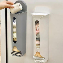 Wall Mounted Socks Storage Box, Closet Wall Hanging Box, Wardrobe Household Socks Holder Garbage Plastic Bag Dispenser, Kitchen Bathroom Hanging Rack, Self adhesive Home Dispenser Storage Box, Multifunctional Storage Box