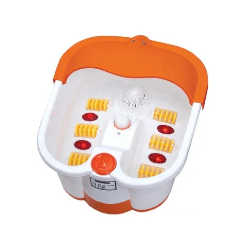 String Ray Foot Bath Massager, Pedicure Foot Spa Massager Machine, Automatic Heating Infrared Rays Bubble Massager,  Electric Pedicure Tub with Roller, Multifunctional Footbath Massager, Home Care Foot Spa