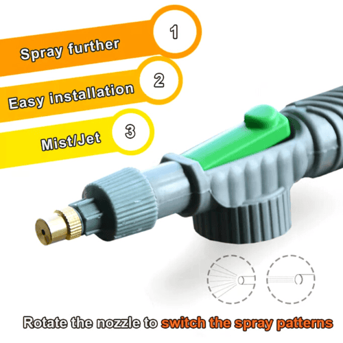 Manual Water Sprayer, Adjustable Drink Bottle Spray Nozzle, High Pressure Air Pump Hand Sprayer, Beverage Bottle Sprayer, Creative Watering Device Gadget, Hand Rocket Pressure Pump
