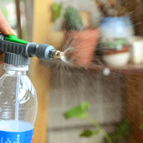 Manual Water Sprayer, Adjustable Drink Bottle Spray Nozzle, High Pressure Air Pump Hand Sprayer, Beverage Bottle Sprayer, Creative Watering Device Gadget, Hand Rocket Pressure Pump
