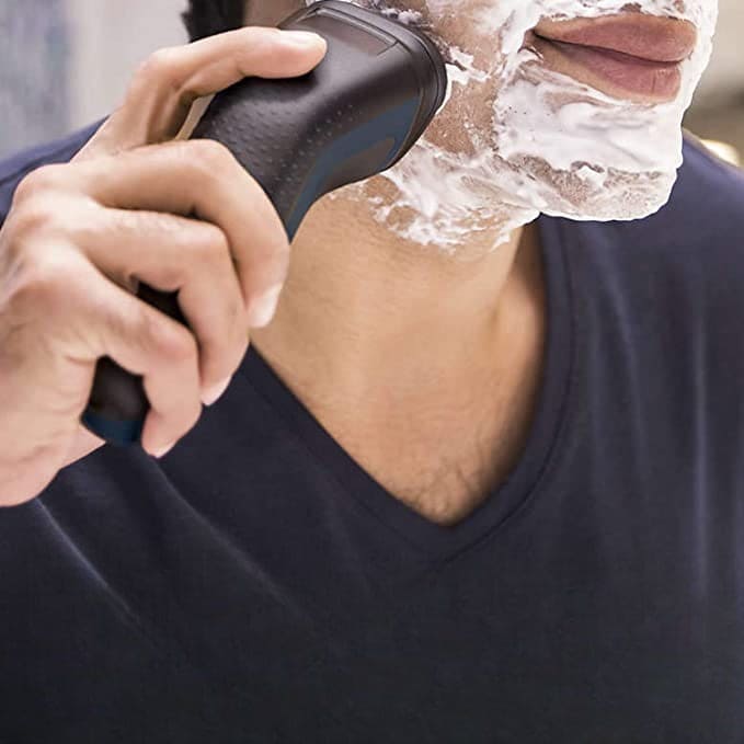 Royal Star Beard Shaver, Triple Head Shaver, Dry Electric Shaver, Rotary Dry Shaver, Men Beard Trimming Shaver, Beard Hair Cutting Machine, Mini Barber Electric Shaver, Home Travel Portable Men Razor Shaving Device