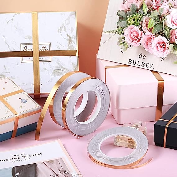 Metallic Floor Sealing Sticker, Tile Tape Sticker, Self Adhesive Sealing Foil Strips, Background Wall Home Decoration Caulk Tape,  Waterproof Seam Wall Stickers, Decoration Tape For Home Floor Tiles, Wall Decor, Gold Foil Self Adhesive Tile Stickers Tape