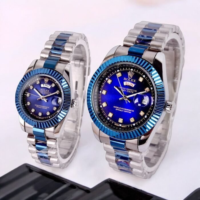 RLX - Stainless Steel - Couple Watch - Z-84 - Dials Watches