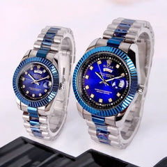 RLX - Stainless Steel - Couple Watch - Z-84 - Dials Watches